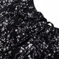 Bevel floral suspender dress French style slim waist long dress for women summer irregular R0031