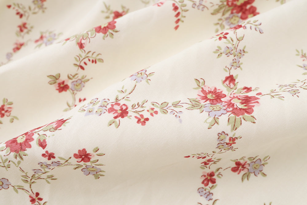 Tea break French lace floral suspender dress 2025 new princess puffy skirt R0025