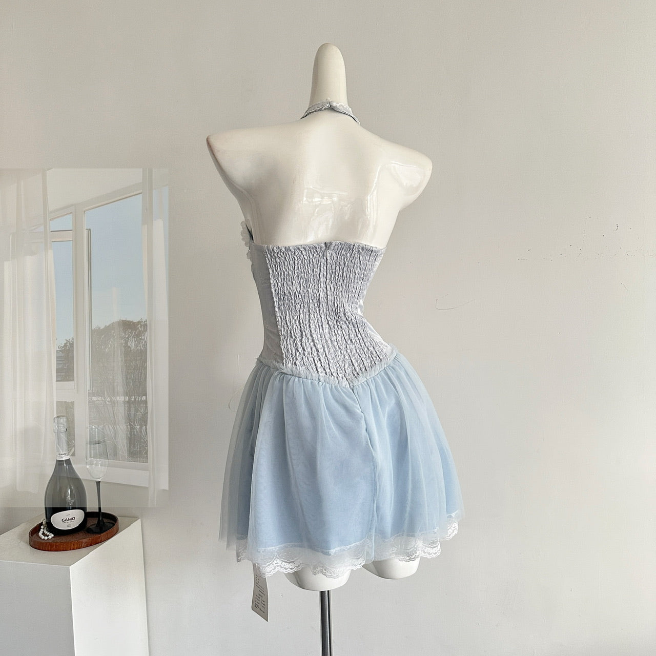 Pure desire style niche design dress R2030