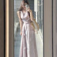 Beautiful outfit set gentle temperament purple sleeveless vest a-line skirt two-piece set R0832