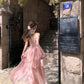 Holiday fairy floral dress beautiful summer long dress R3871