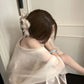 Gentle temperament super beautiful jacquard vest shawl skirt three-piece suit 2025 R0848