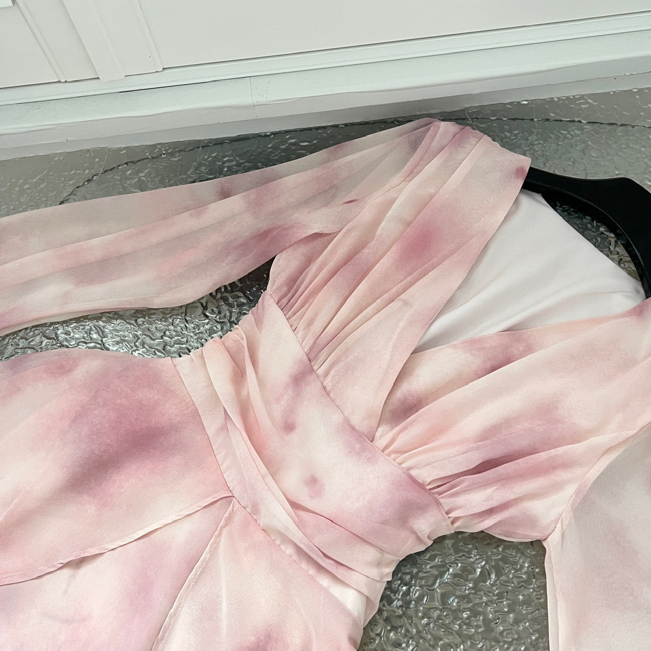 The new style fairy dress of the beautiful lady, gentle style, smudged ribbon dress R1983