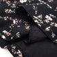 Dark pure desire niche irregular floral suspender hot girl dress R0020