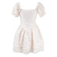Gentle White Moonlight New Pure Desire Hot Girl Baby Doll Skirt Puff Sleeve Princess Skirt Tutu Skirt R0162