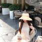 French satin sweet dress female princess summer beautiful suspender skirt R3832