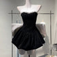 Birthday dress high-end party dress high-end niche tutu skirt bow tube top dress R1764