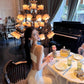 Seaside holiday fairy dress sexy heavy pleated dress white dress pleated long skirt R1601