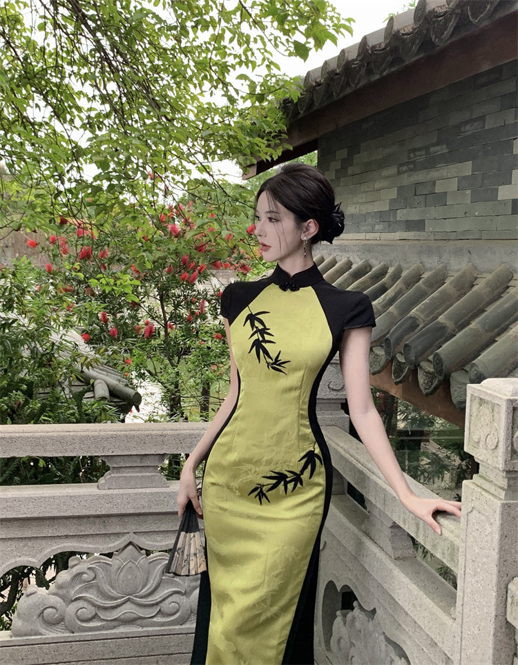 Small fresh cheongsam 2025 new style young temperament new Chinese style dress R1817