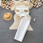 Palace style dress suit sexy one shoulder waist lotus leaf hem top versatile skirt two piece suit R2251