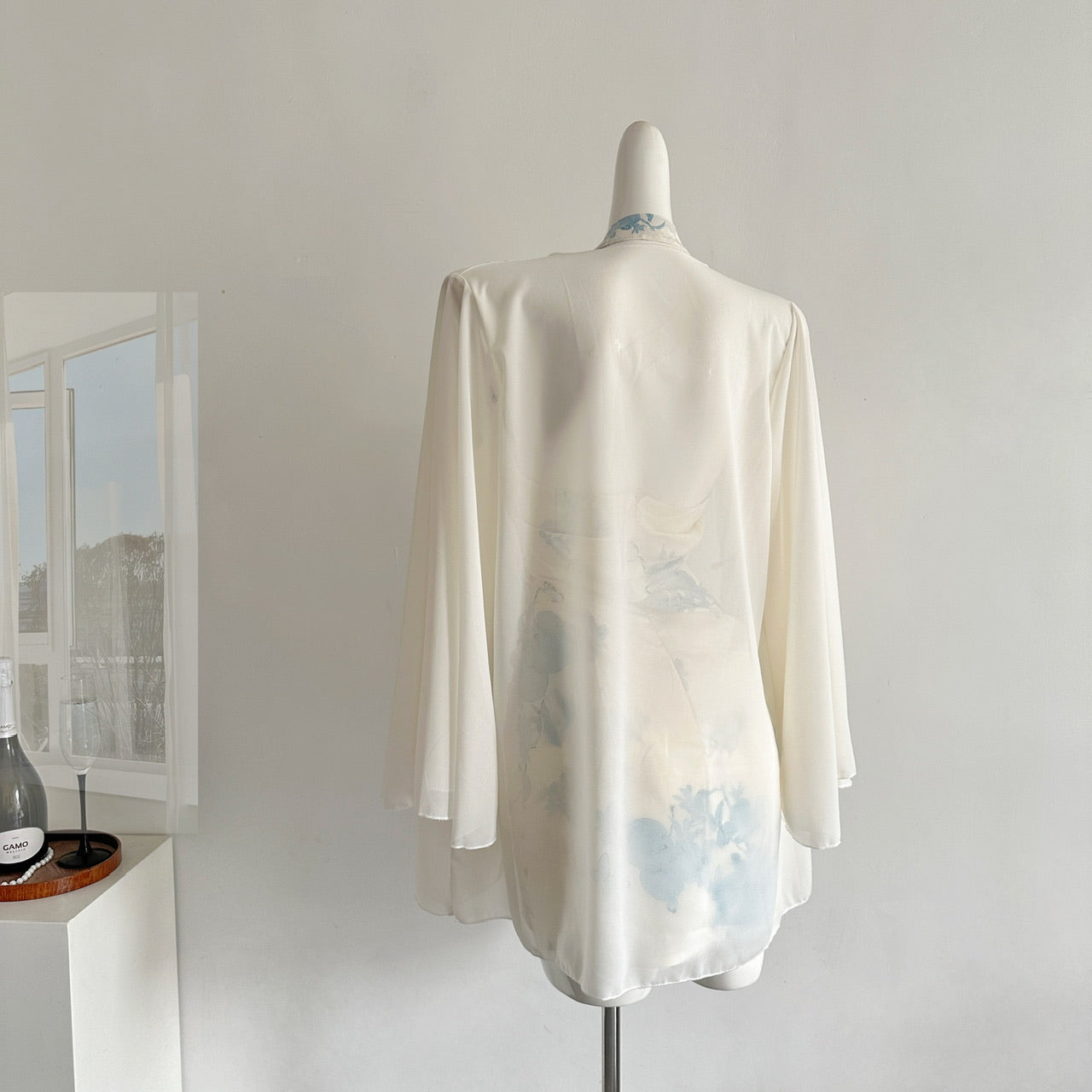 Fallen Flowers for Faith 2025 Temperament Ancient Style Printed Fairy Dress R2069