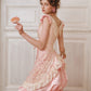 French palace style design niche heavy fishbone dress homecoming dress R5159