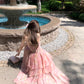 Holiday fairy floral dress beautiful summer long dress R3871