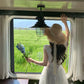 Gentle white moonlight suspender dress beautiful temperament waist A-line short skirt R0742