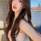 Sexy floral suspender dress mesh beautiful waist slim hip fishtail skirt R0513