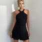 American retro college style a-line short skirt pants high waist pleated skirt short skirt summer R3074
