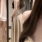 Sequined suspender dress 2025 new style small dress niche temperament long dress R0732