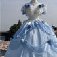 Classical elements on the run princess dress lolita adult ceremony gorgeous dress fairy long dress R1669