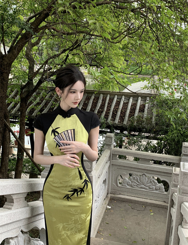 Small fresh cheongsam 2025 new style young temperament new Chinese style dress R1817