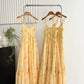 French style gradient suspender dress seaside holiday style long skirt R2104