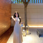Elegant and decent skirt exquisite lace vest large swing skirt waist dress R0711