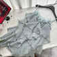 Multi-layered ruffled V-neck chiffon suspender dress with flowers for holiday R2128