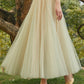 French Green Fairy Dress Set Heavy Fishbone Corset Top Tulle Skirt Homecoming Dress R5144