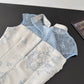 New Chinese style short skirt waist slimming Chinese style lace cheongsam dress R2078