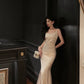 Mermaid suspender dress new style sleeveless party dress     S5596