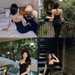 Black French design dress women's sexy long party dress     S5719
