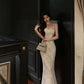 lace suspender dress summer new sexy mermaid long party dress     S5635