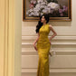 New Chinese jacquard cheongsam dress for women new style national style retro party dress     S5686