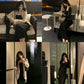 Long sleeve mermaid dress for women French style long dress party dress     S5715