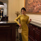 mermaid dress women new style retro long dress      S5553