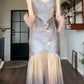 Long party dress women's long evening gown       S5980