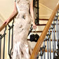 cheongsam new velvet new style printed dress evening gown       S5981