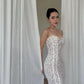 sexy lace dress design long mermaid party dress       S6010