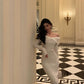 Off-shoulder knitted dress for women winter new party dress     S5638
