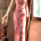 Printed new summer style party dress      S6039