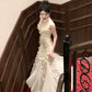 embroidered dress mermaid evening dress long party dress      S5973