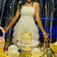 Cute Black Straps Tiered Tulle Short Party Dress     S2849