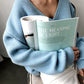 Simple v neck neck sweater long sleeve sweater      S2512