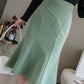 Elegant ruffle skirt wrap hip skirt       S2822