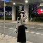 Knitted cardigan sweater coat women's spring and autumn hot style     S3386