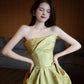 Engagement dress luxury dress bride strapless dress     S5831