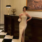 Cheongsam dress sexy long party dress    S5607