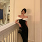 off-shoulder dress for women new style party dress       S5683