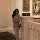 Gentle style long-sleeved dress for women new retro party dress      S5572