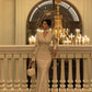 V-neck long-sleeved dress new style party dress      S5564