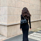 Long sleeve mermaid dress for women French style long dress party dress     S5715